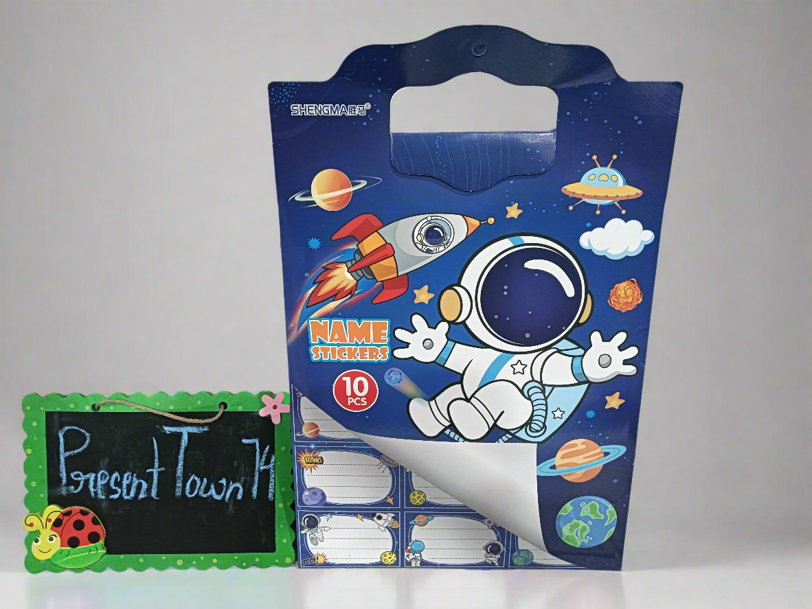 Name Slip and Stickers pack